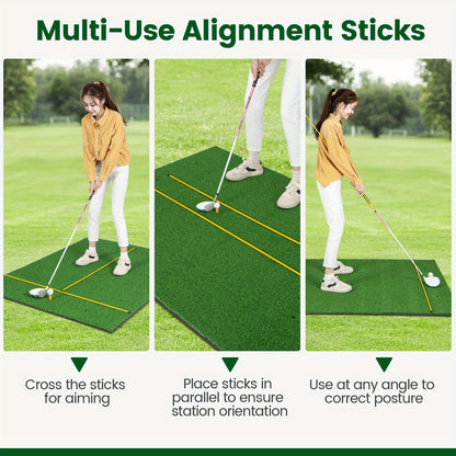 5 x 4 FT Golf Hitting Mat Artificial Indoor Outdoor Turf