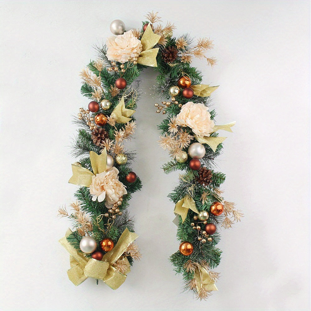 6FT Christmas Garland with Lights