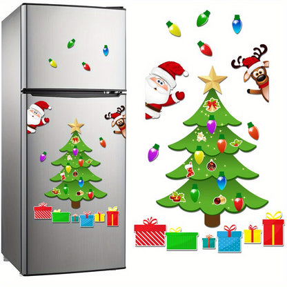 Christmas Tree Magnetic Decorations for Refrigerator & Garage Door