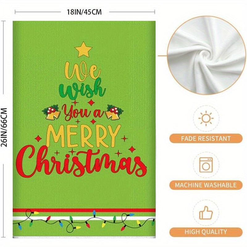 6PCS Christmas Kitchen Towels