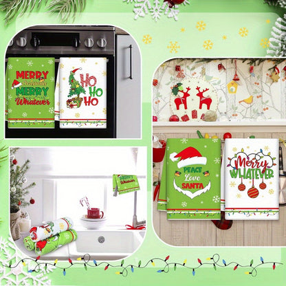 6PCS Christmas Kitchen Towels