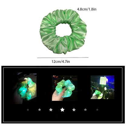 6pcs LED Glow Scrunchies