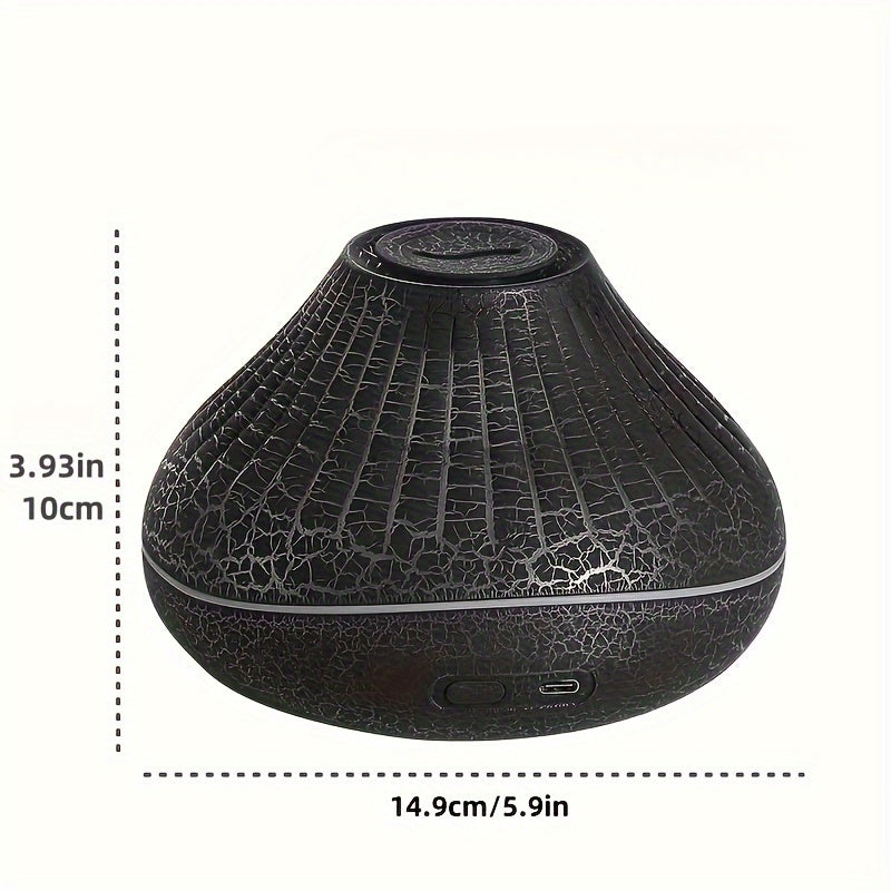 Air Simulation Flame Aromatherapy Volcano Essential Oil Diffuser