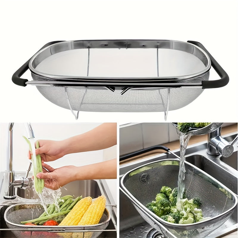 Extendable Stainless Steel Colander