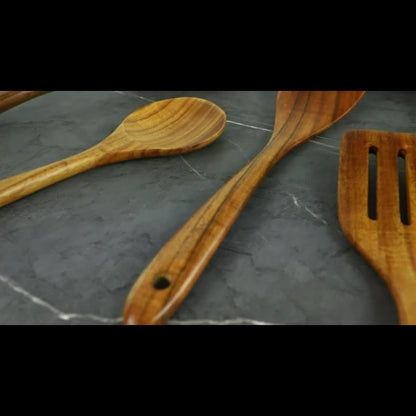 5pcs Wooden Kitchen Utensils Set