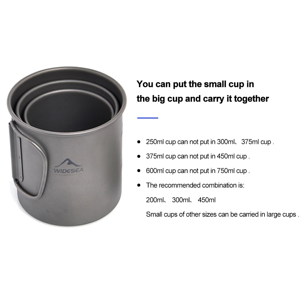 Camping Mug Titanium - Live and Luv