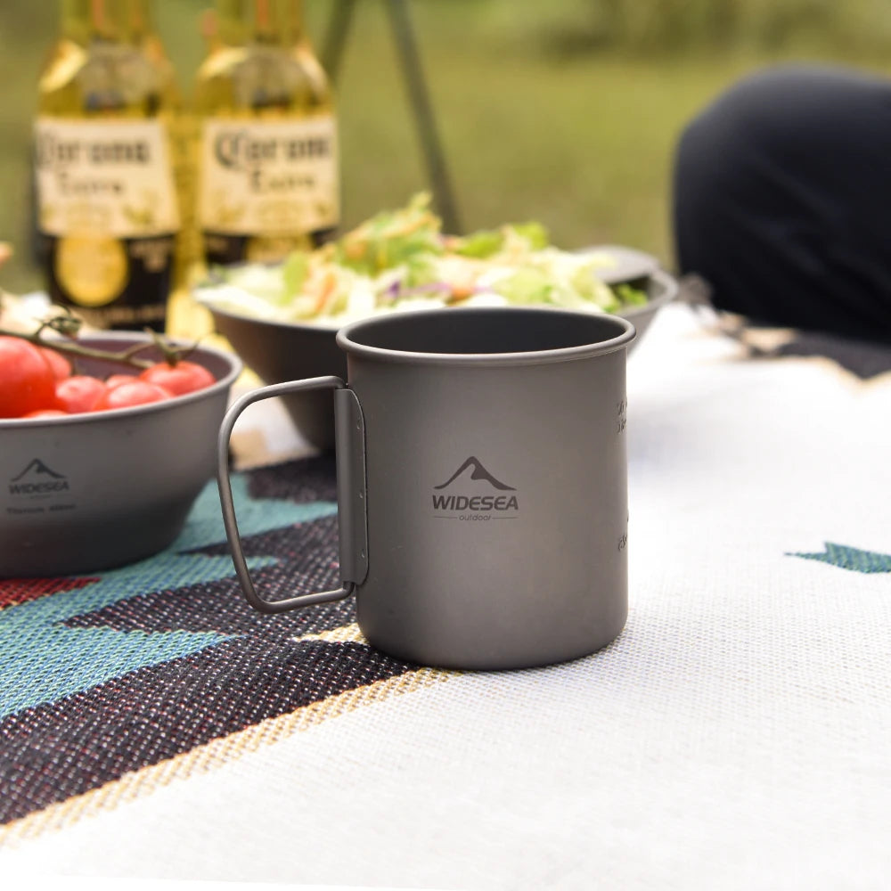 Camping Mug Titanium - Live and Luv