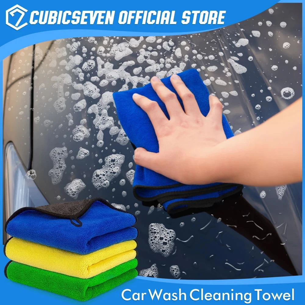 Car Microfiber Wash Towel & Soft Drying Cloth