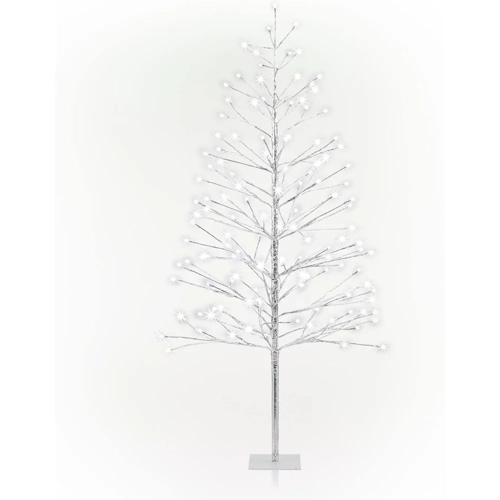 60" H Indoor/Outdoor Artificial Christmas Tree with Cool White LED Lights - Live and Luv