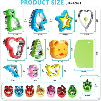 Sandwich Cutter Set for Children Kids