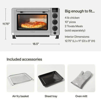 Smart Oven, 5-in-1 Air Fryer Oven Combo