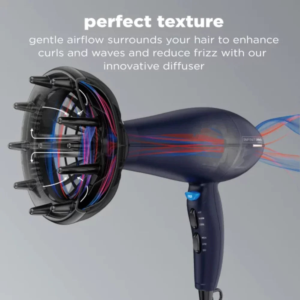 Texture Styling Hair Dryer for Natural Curls and Waves