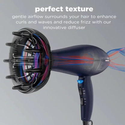 Texture Styling Hair Dryer for Natural Curls and Waves