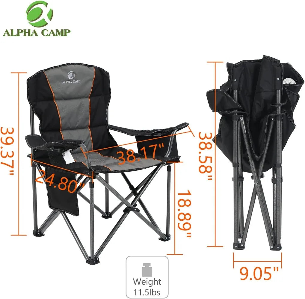 Oversized Camping Folding Chair - Live and Luv