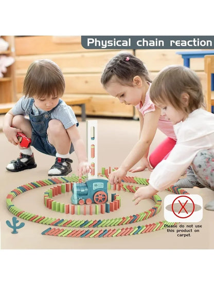 Domino Train Toy Kids Games