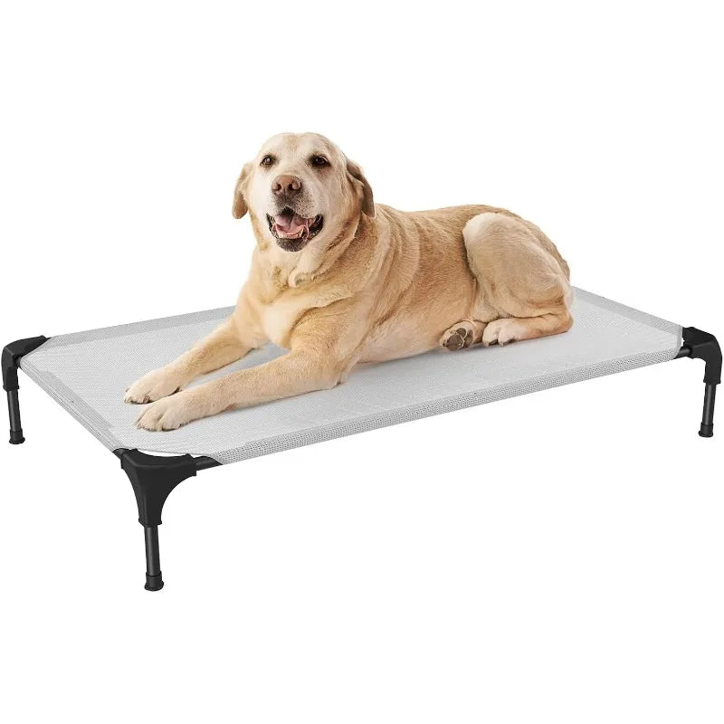 Cooling Elevated Dog Bed With Washable & Breathable Mesh - Live and Luv