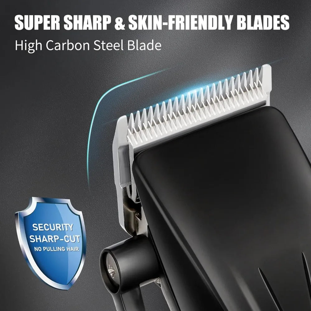 Professional Hair Clippers & Trimmer Set