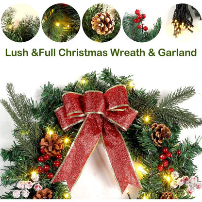 Christmas Wreath Decoration Kit - Live and Luv