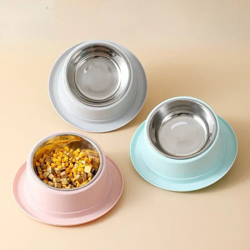 Cat Feeder Slope Anti-Ant Food Bowl For Cat Pet Accessories Dog Bowl Quality Stainless Steel Container For Cats Pet Supplies - Live and Luv