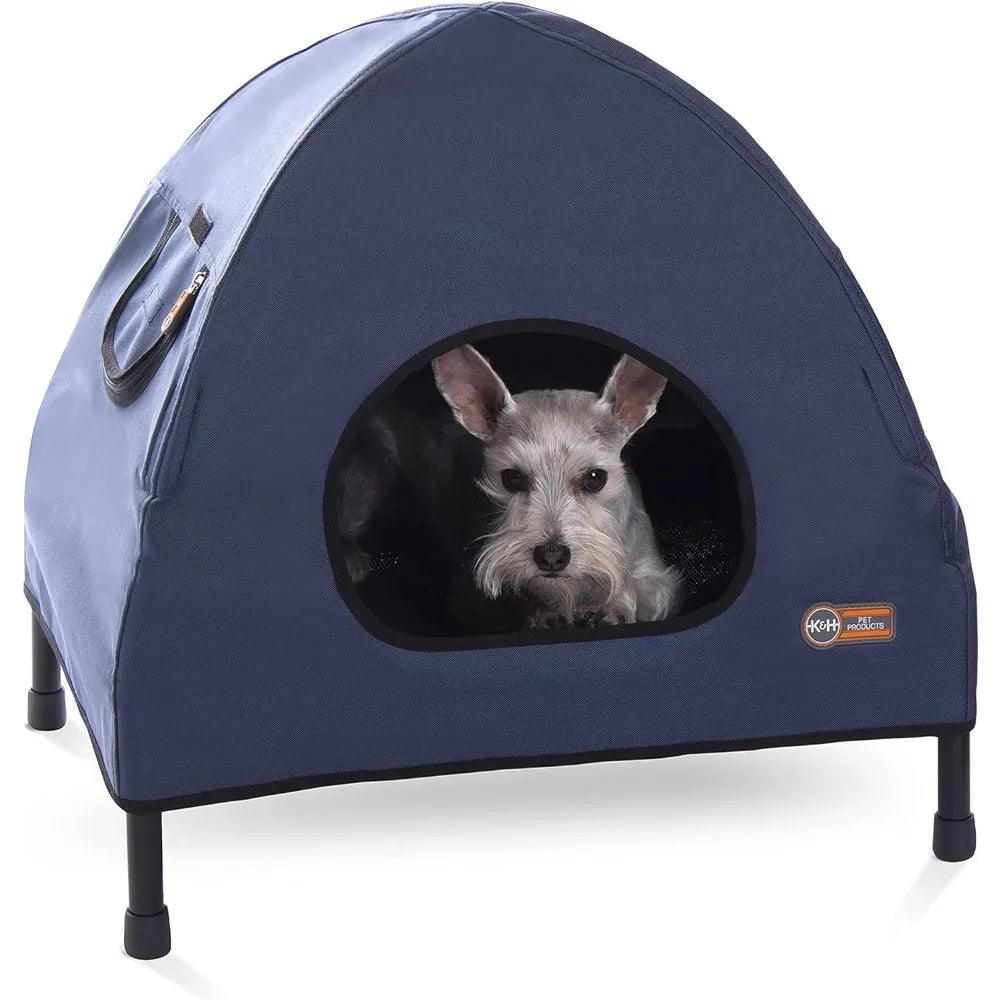 Pet Cot Tent, Portable Dog House - Live and Luv