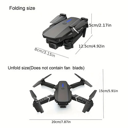 Professional Drone E88 wide-angle HD Camera