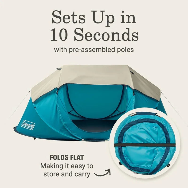 Camping Tent with Instant Setup - Live and Luv