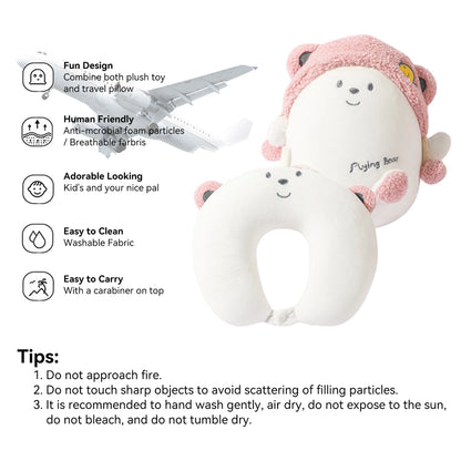 Kid's Travel Pillow 2-in-1