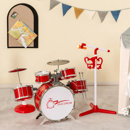 Jazz Drum Set for Toddler Kids