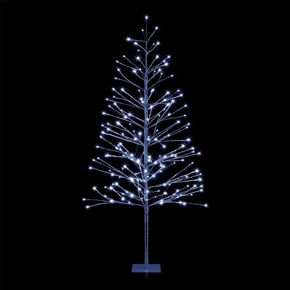 60" H Indoor/Outdoor Artificial Christmas Tree with Cool White LED Lights - Live and Luv