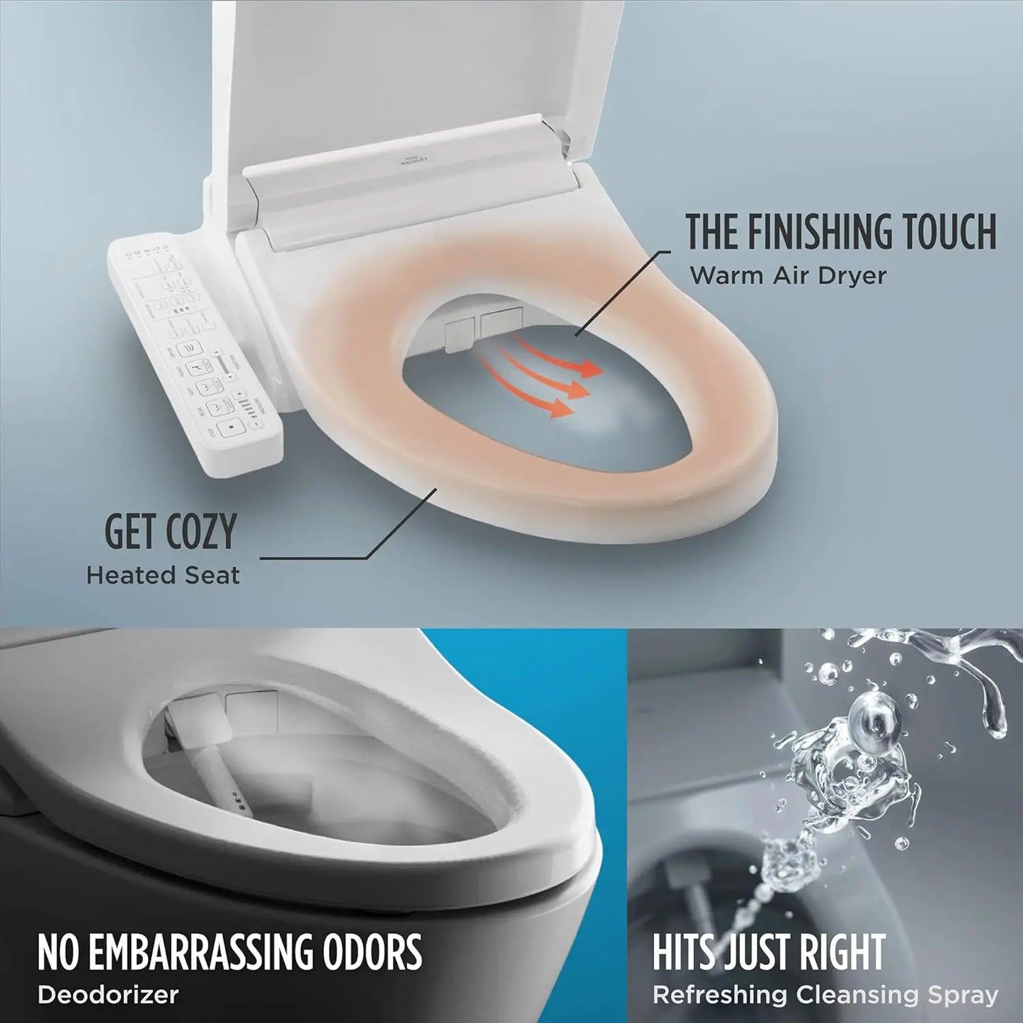 Electronic Bidet Toilet Seat - Live and Luv