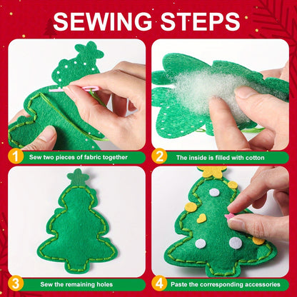 Youngsters' DIY Sewing Kit - Creative Craft Set , Perfect Christmas Gift