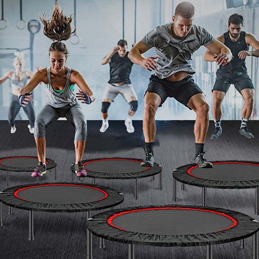 40-inch Adult Fitness Bungee Trampoline, Portable and Quiet Workout Rebounder